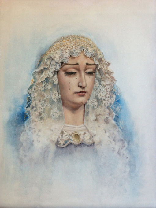 Virgen de la Amargura de Granada, Manto Azul.
