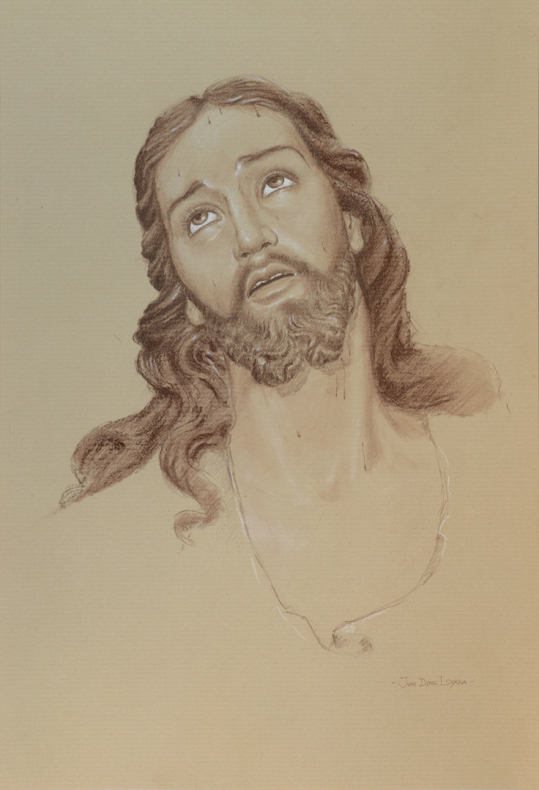 Dibuho Cristo Huerto