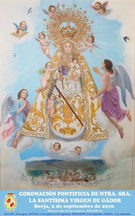 Cartel Coronacion Virgen de Gador
