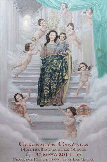 Cartel Coronacion Virgen de las Nieves